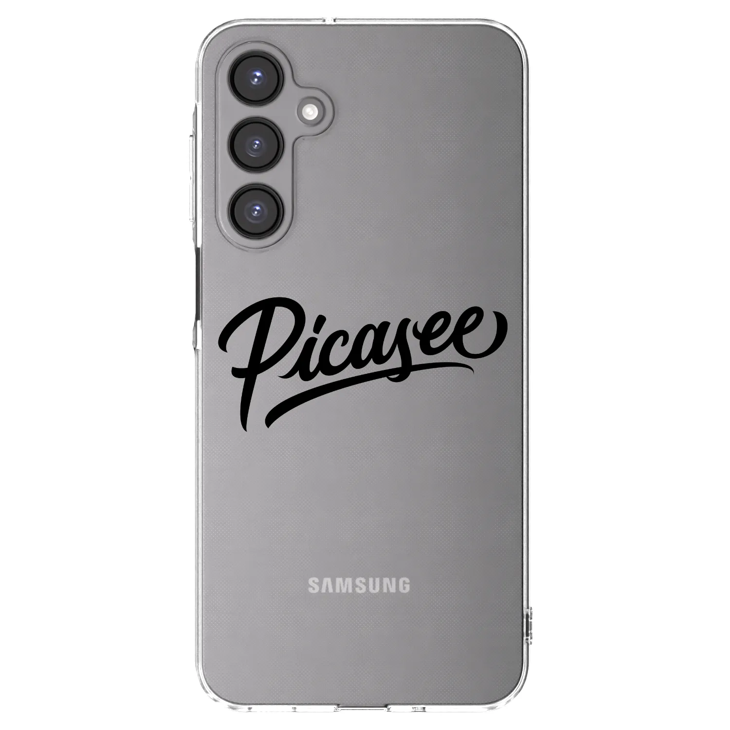 Picasee silikonový průhledný obal pro Samsung Galaxy A16 4G - Picasee - old logo - black