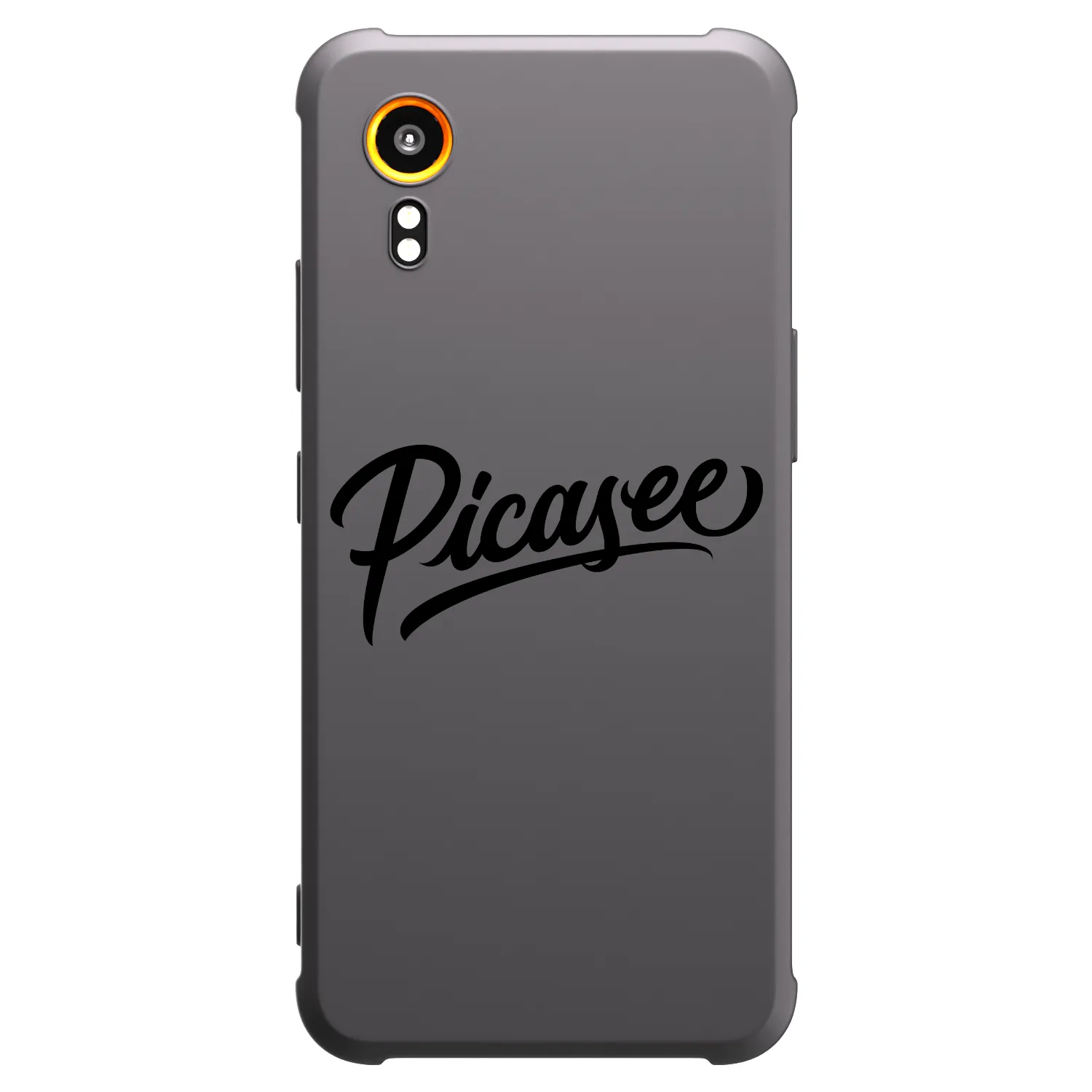 Picasee silikonový černý obal pro Samsung Galaxy Xcover 7 - Picasee - old logo - black