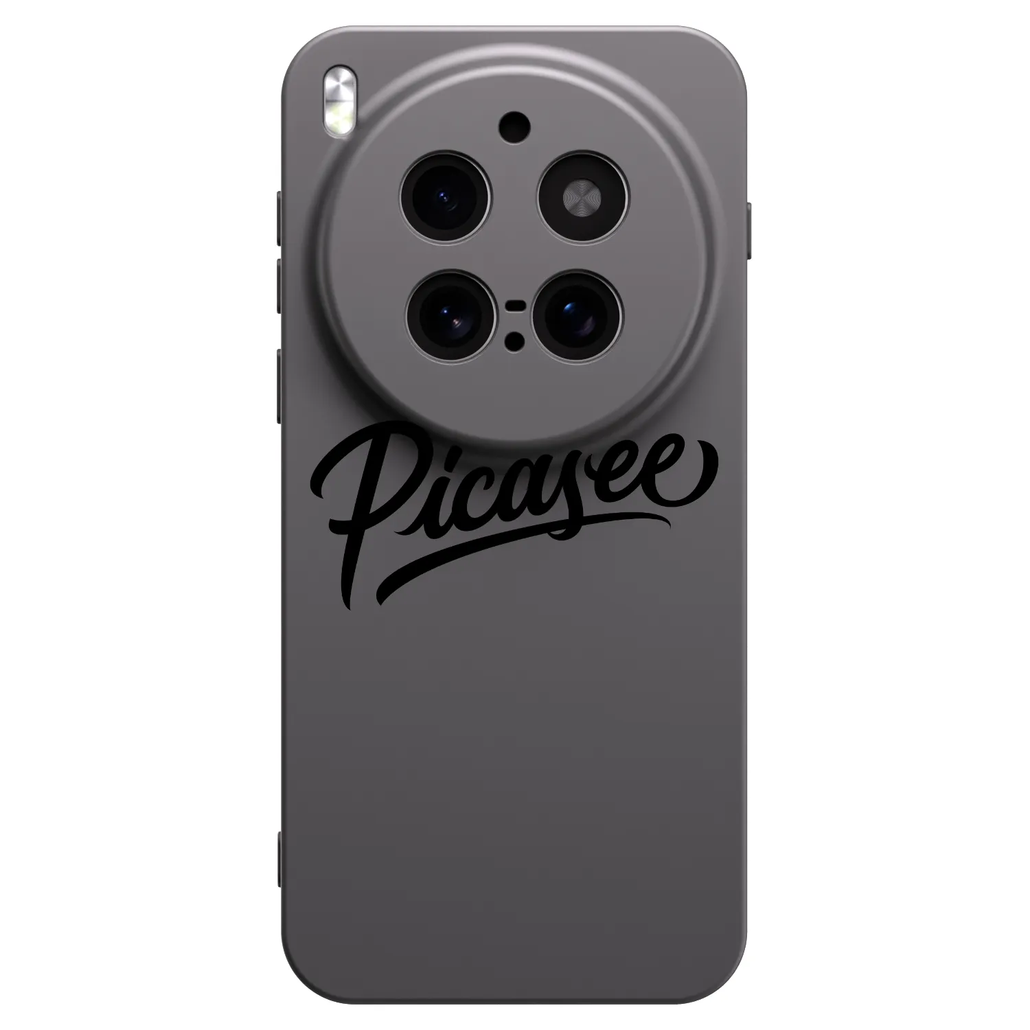 Picasee silikonový černý obal pro Vivo X300 Pro - Picasee - old logo - black