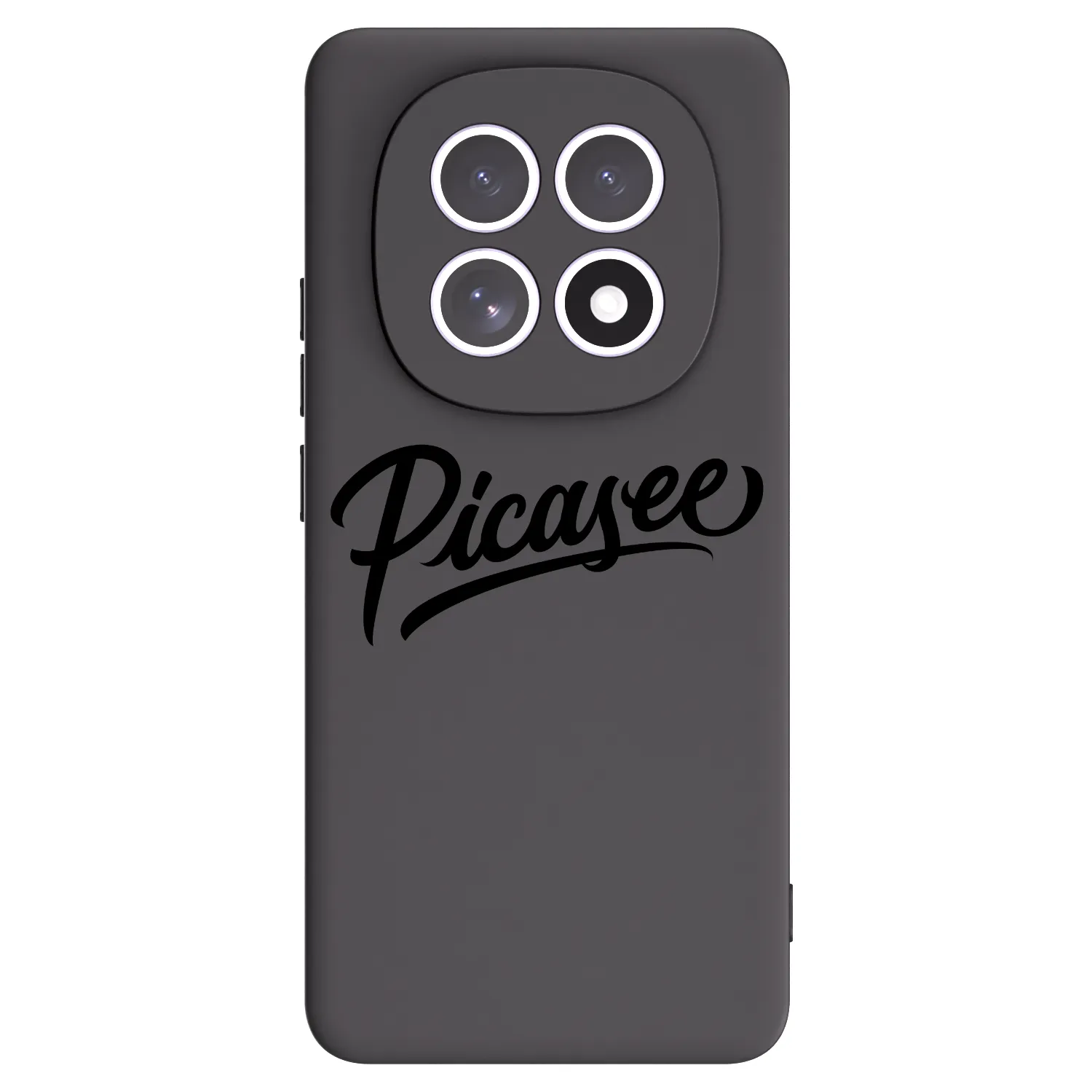 Picasee silikonový černý obal pro Xiaomi Redmi Note 15 5G - Picasee - old logo - black