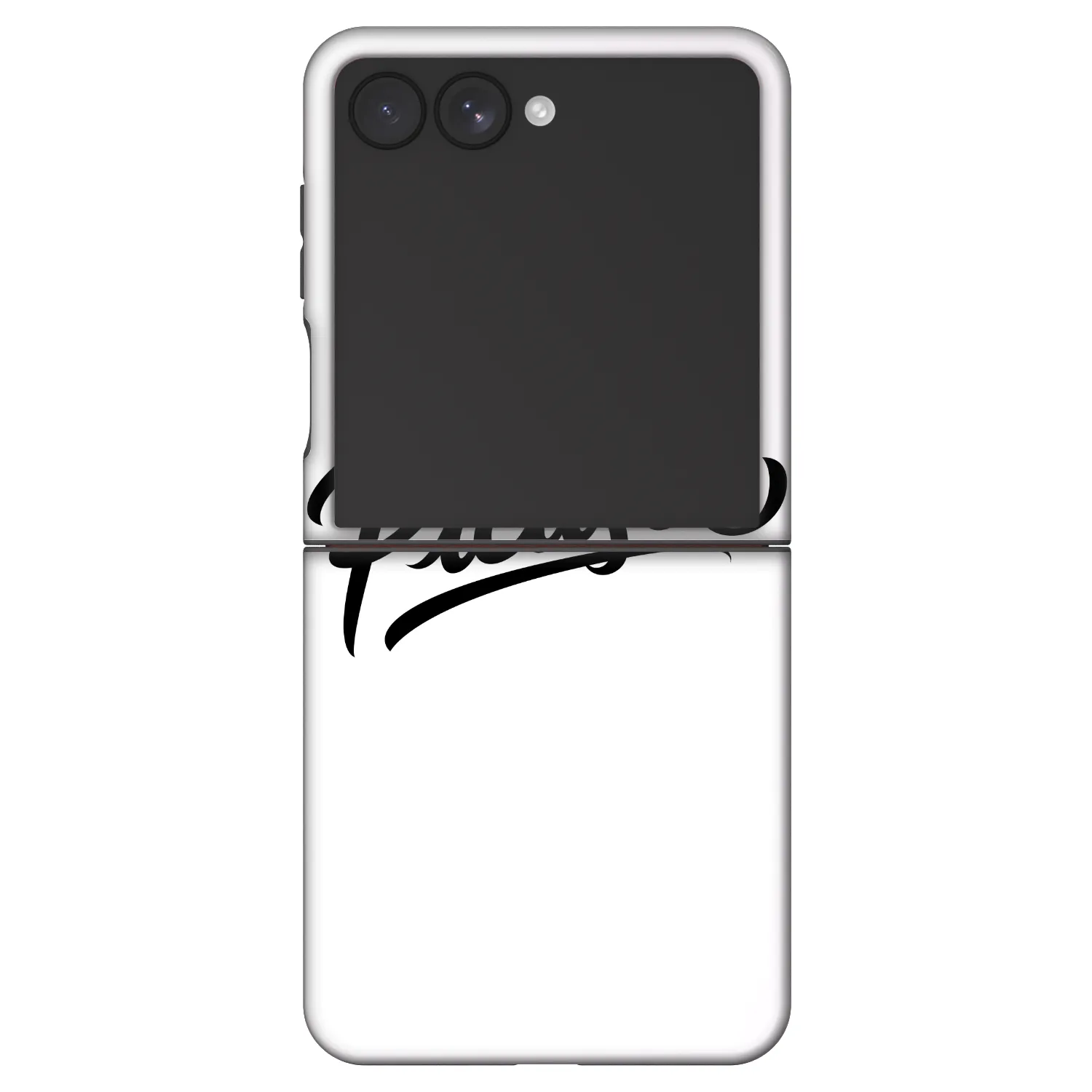 Picasee Fashion Case pro Samsung Galaxy Z Flip7 5G - Picasee - old logo - black