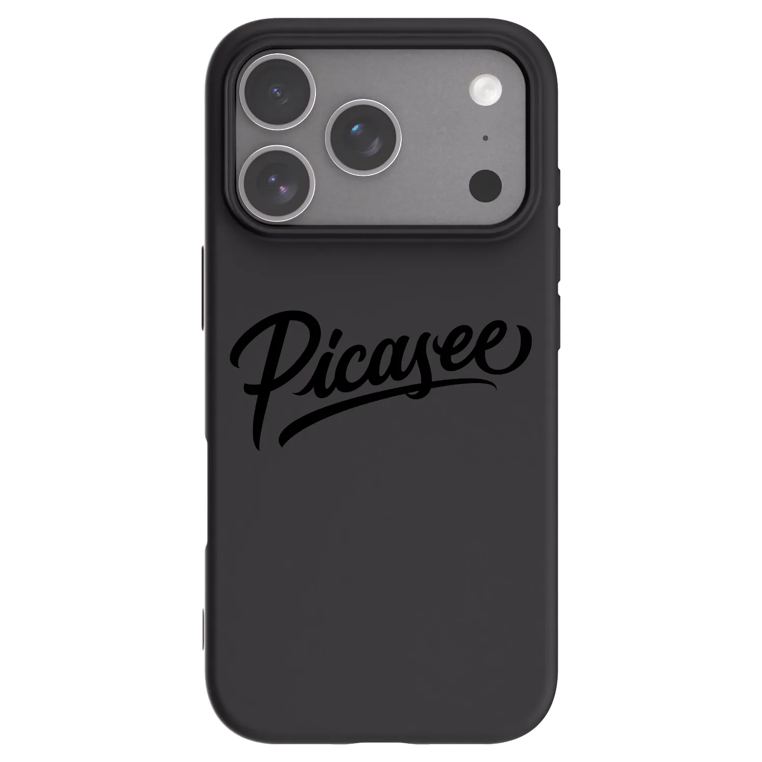 Picasee silikonový černý obal pro Apple iPhone 18 Pro - Picasee - old logo - black