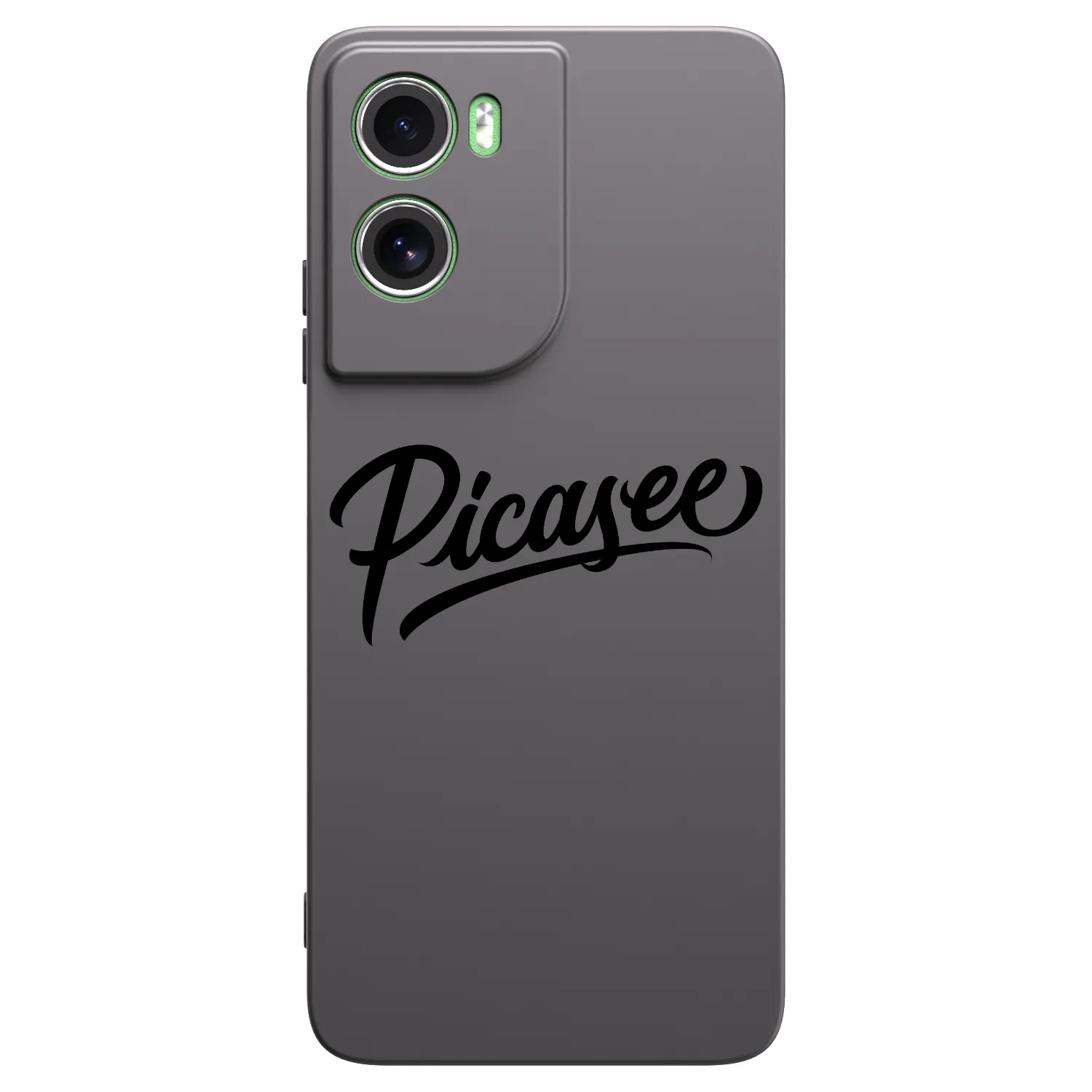 Picasee silikonový černý obal pro Motorola Moto G06 - Picasee - old logo - black