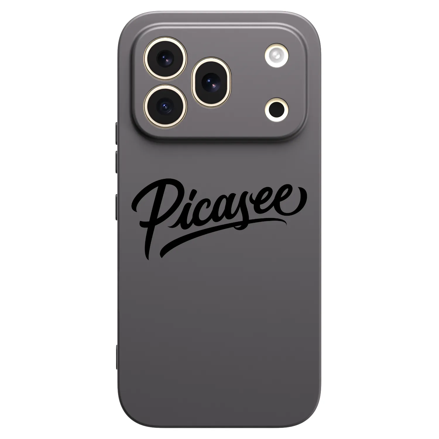 Picasee silikonový černý obal pro Honor 600 Pro - Picasee - old logo - black