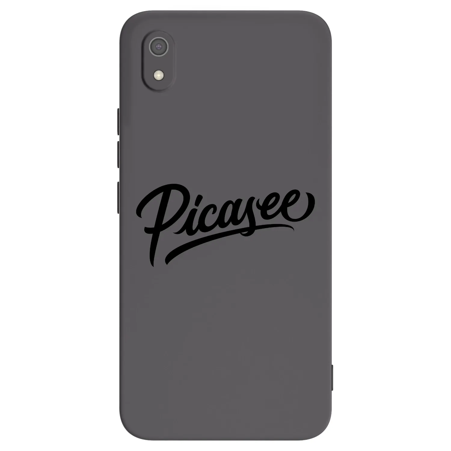 Picasee silikonový černý obal pro Xiaomi Redmi 7A - Picasee - old logo - black