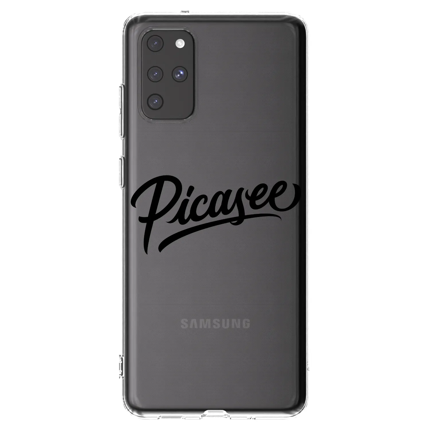 Picasee silikonový průhledný obal pro Samsung Galaxy S20+ G985F - Picasee - old logo - black