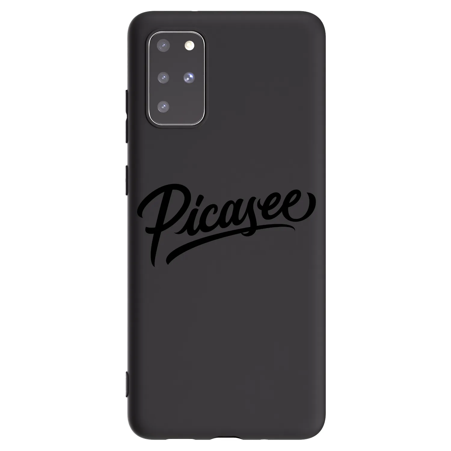 Picasee silikonový černý obal pro Samsung Galaxy S20+ G985F - Picasee - old logo - black