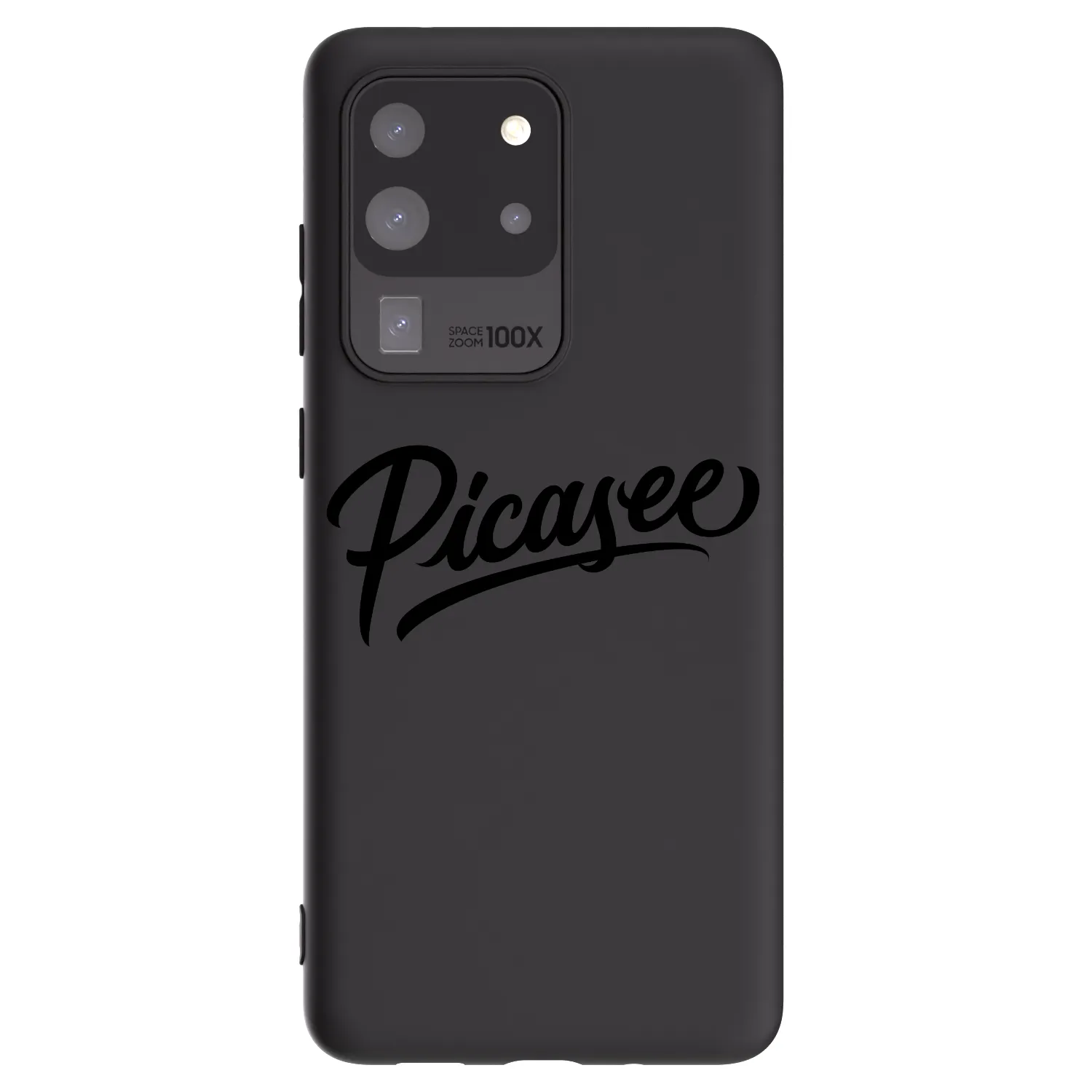 Picasee silikonový černý obal pro Samsung Galaxy S20 Ultra 5G G988F - Picasee - old logo - black