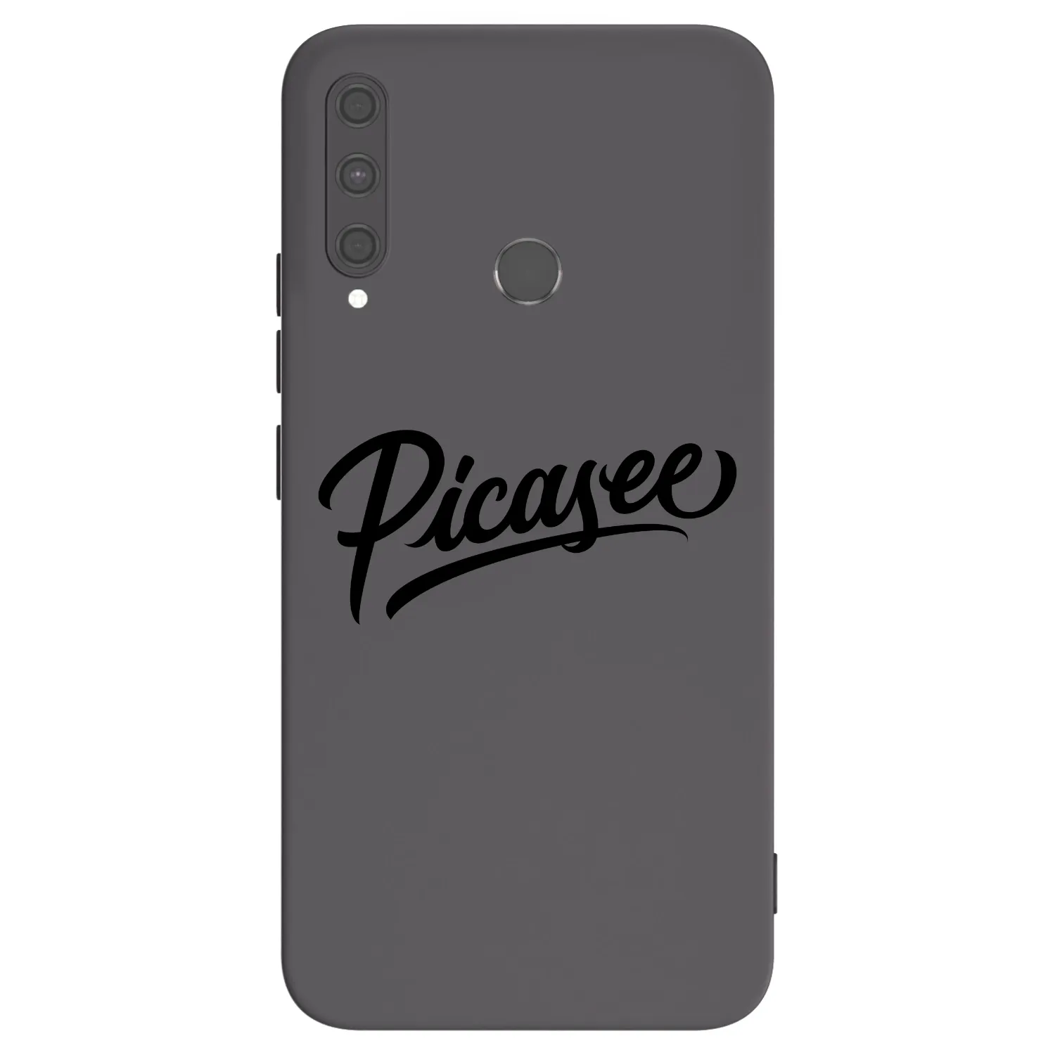 Picasee silikonový černý obal pro Huawei P40 Lite E - Picasee - old logo - black