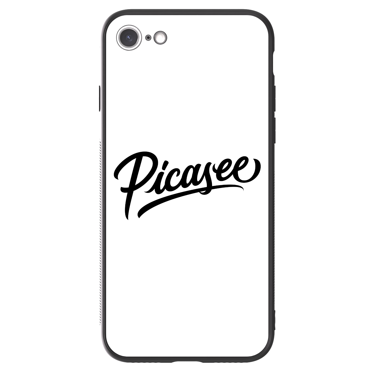 Picasee ULTIMATE CASE pro Apple iPhone 7 - Picasee - old logo - black