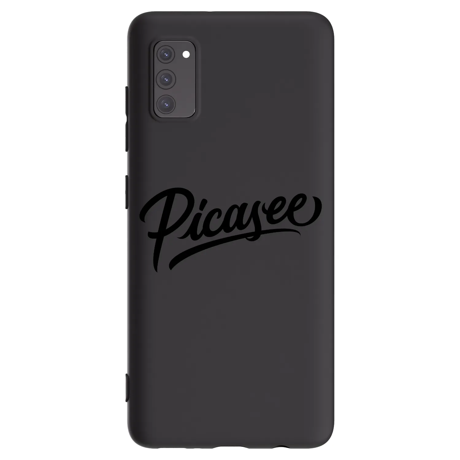 Picasee silikonový černý obal pro Samsung Galaxy A41 A415F - Picasee - old logo - black