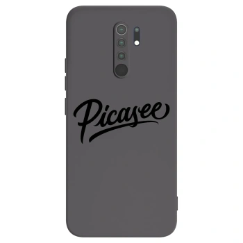 Picasee silikonový černý obal pro Xiaomi Redmi 9 - Picasee - old logo - black