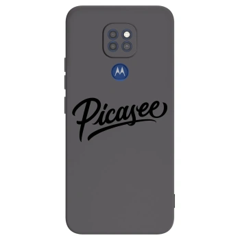 Obal pro Motorola Moto G9 Play - Picasee - old logo - black