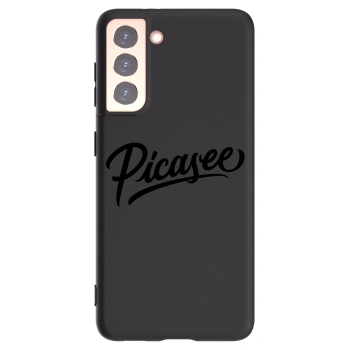 Picasee silikonový černý obal pro Samsung Galaxy S21 5G G991B - Picasee - old logo - black