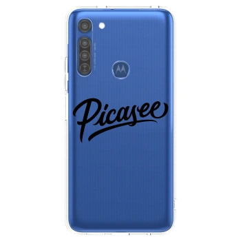 Obal pro Motorola Moto G8 - Picasee - old logo - black