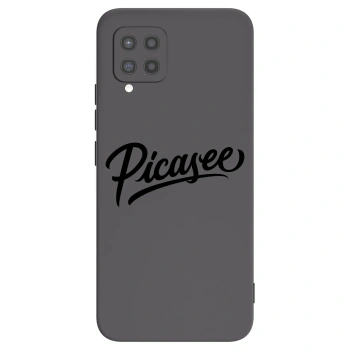 Picasee silikonový černý obal pro Samsung Galaxy A42 A426B - Picasee - old logo - black