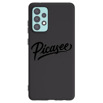 Picasee silikonový černý obal pro Samsung Galaxy A72 A725F - Picasee - old logo - black