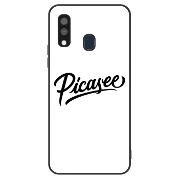 Obal pro Samsung Galaxy A40 A405F - Picasee - old logo - black