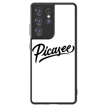 Picasee ULTIMATE CASE pro Samsung Galaxy S21 Ultra 5G G998B - Picasee - old logo - black