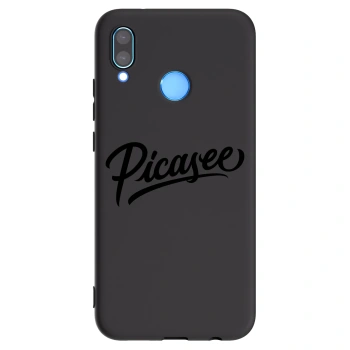 Picasee silikonový černý obal pro Huawei P20 Lite - Picasee - old logo - black