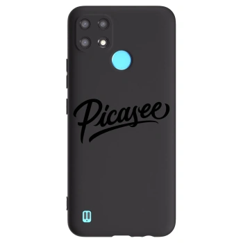 Obal pro Realme C21 - Picasee - old logo - black