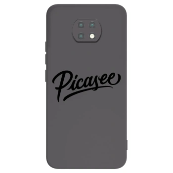 Picasee silikonový černý obal pro Xiaomi Redmi Note 9T - Picasee - old logo - black