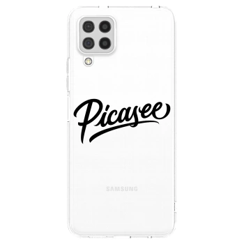 Picasee silikonový průhledný obal pro Samsung Galaxy A22 A225F 4G - Picasee - old logo - black