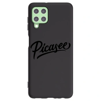 Picasee silikonový černý obal pro Samsung Galaxy A22 A225F 4G - Picasee - old logo - black