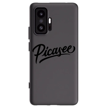 Picasee silikonový černý obal pro Xiaomi 11T - Picasee - old logo - black