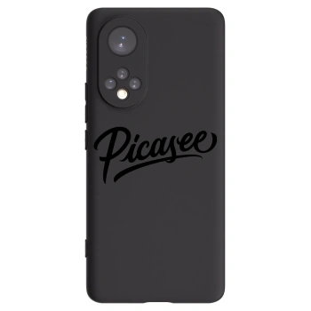 Picasee silikonový černý obal pro Honor 50 5G - Picasee - old logo - black