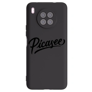 Picasee silikonový černý obal pro Huawei Nova 8i - Picasee - old logo - black