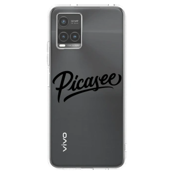 Picasee silikonový průhledný obal pro Vivo Y33s - Picasee - old logo - black