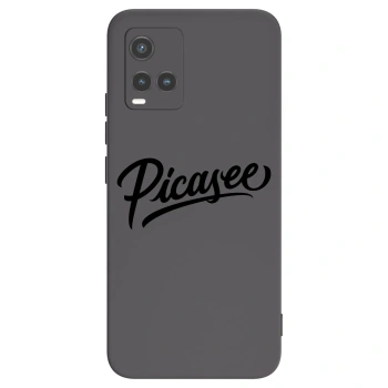 Picasee silikonový černý obal pro Vivo Y33s - Picasee - old logo - black