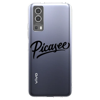Picasee silikonový průhledný obal pro Vivo Y72 5G - Picasee - old logo - black