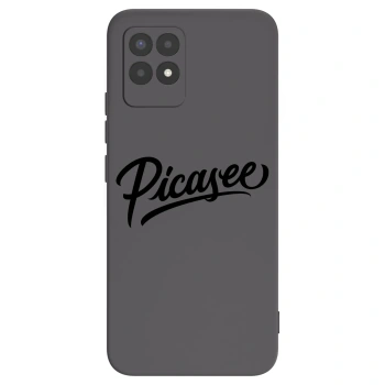 Picasee silikonový černý obal pro Realme 8i - Picasee - old logo - black