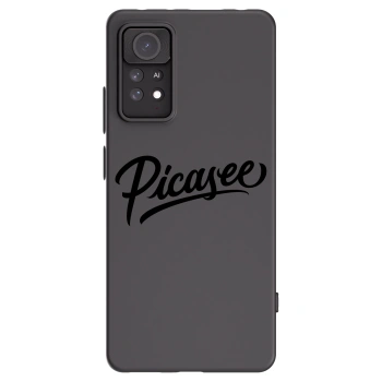 Picasee silikonový černý obal pro Xiaomi Redmi Note 11 Pro 5G - Picasee - old logo - black