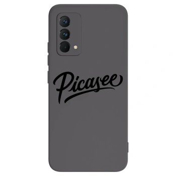 Picasee silikonový černý obal pro Realme GT Master Edition 5G - Picasee - old logo - black