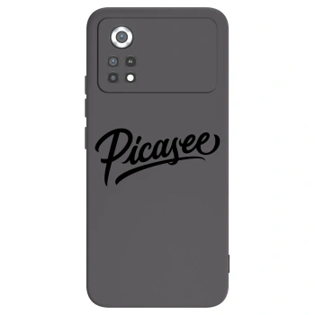 Picasee silikonový černý obal pro Xiaomi Poco X4 Pro 5G - Picasee - old logo - black
