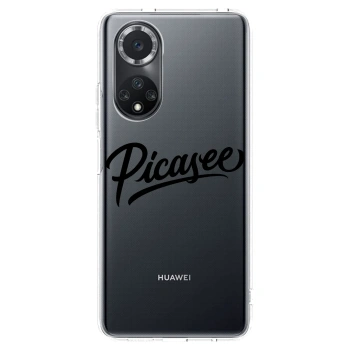 Picasee silikonový průhledný obal pro Huawei Nova 9 SE - Picasee - old logo - black