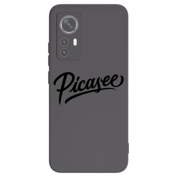 Picasee silikonový černý obal pro Xiaomi 12 - Picasee - old logo - black