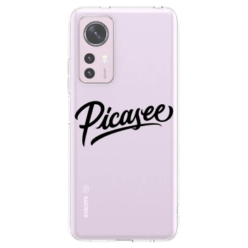 Picasee silikonový průhledný obal pro Xiaomi 12 - Picasee - old logo - black