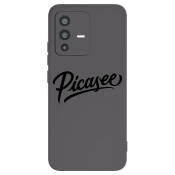 Picasee silikonový černý obal pro Vivo V23 5G - Picasee - old logo - black