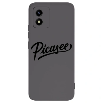 Picasee silikonový černý obal pro Vivo Y01 - Picasee - old logo - black