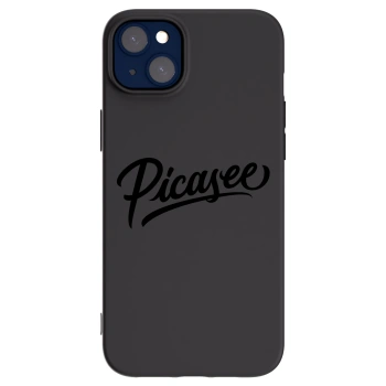 Picasee silikonový černý obal pro Apple iPhone 14 Plus - Picasee - old logo - black