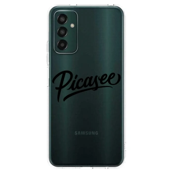 Picasee silikonový průhledný obal pro Samsung Galaxy M13 M135F - Picasee - old logo - black
