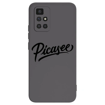 Picasee silikonový černý obal pro Xiaomi Redmi 10 (2022) - Picasee - old logo - black