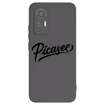 Picasee silikonový černý obal pro Xiaomi 12 Lite - Picasee - old logo - black