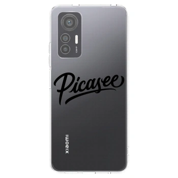 Picasee silikonový průhledný obal pro Xiaomi 12 Lite - Picasee - old logo - black