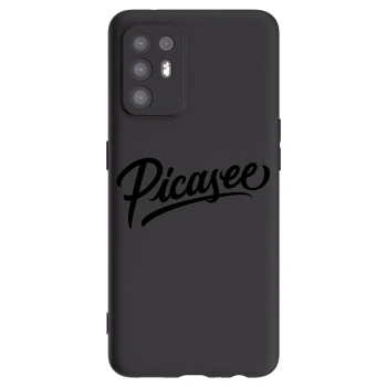 Picasee silikonový černý obal pro OPPO A94 5G - Picasee - old logo - black