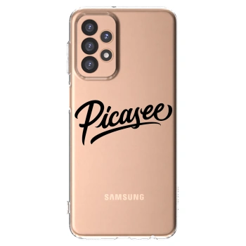 Picasee silikonový průhledný obal pro Samsung Galaxy A23 A236B 5G - Picasee - old logo - black